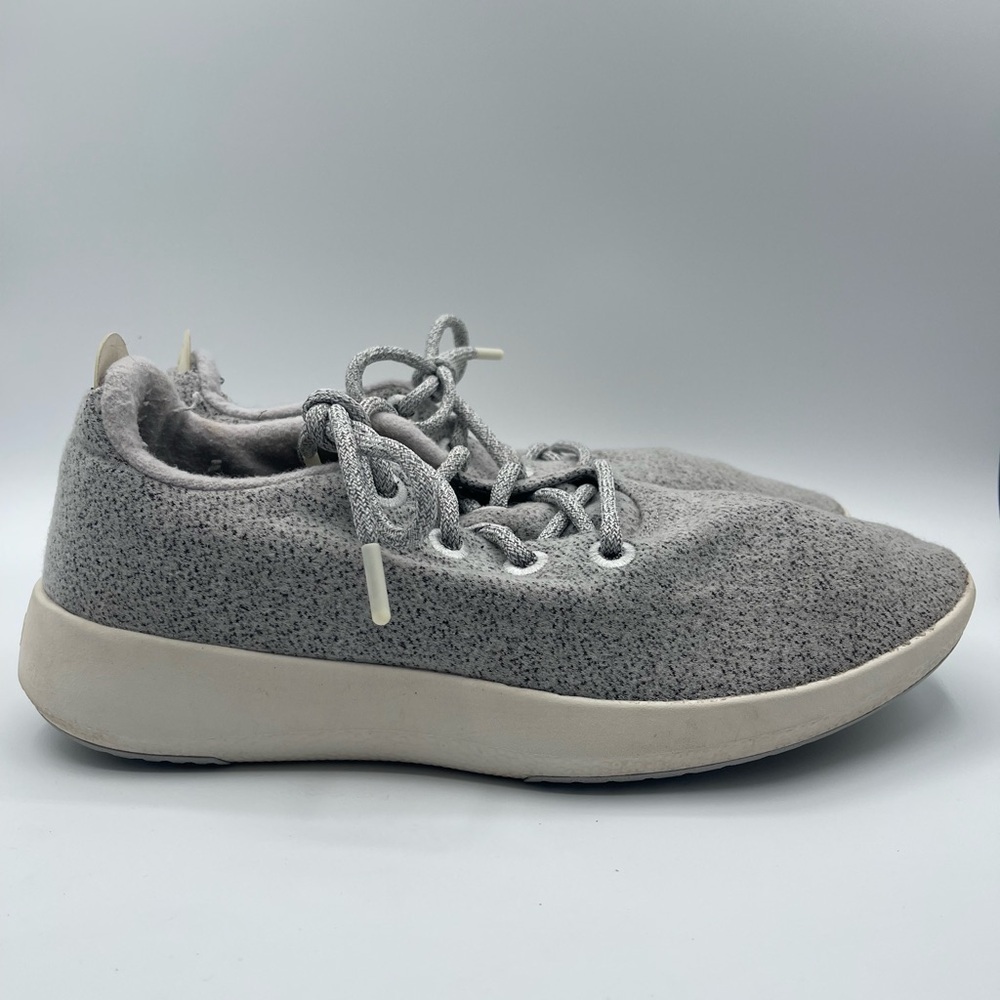 Allbirds Wool Runner Mizzles Gray Men’s Sneaker Shoes 1220 NV1 Size 12